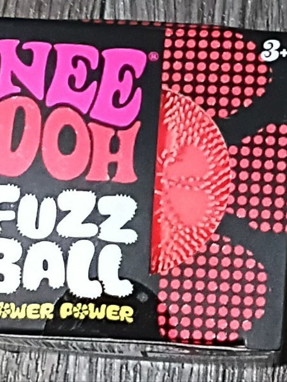 Pink Fuzz Ball Stress Relief Toy